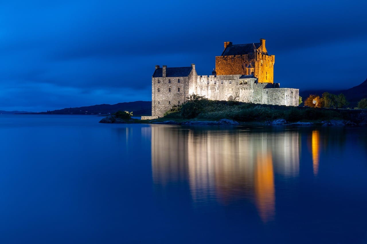 Eilean Donan, where three lochs meet.